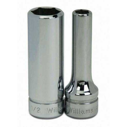 11/16" Williams 3/8" Dr Deep Socket 12 Pt - BD-1222