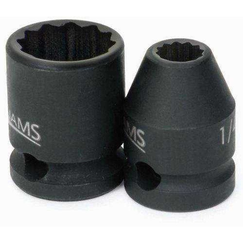 3/4" Williams 3/8" Dr Shallow Impact Socket 12 Pt - 35324