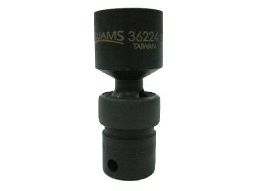 Williams 7/16 Williams 3/8 Dr Universal Impact Socket 6 Pt - 36214