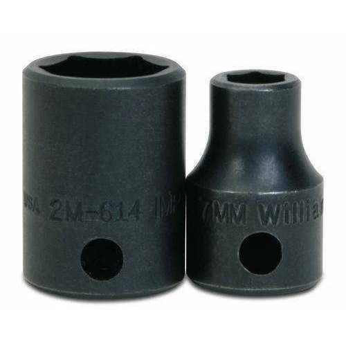 12MM Williams 3/8" Dr Shallow Impact Socket 6 Pt - 2M-612