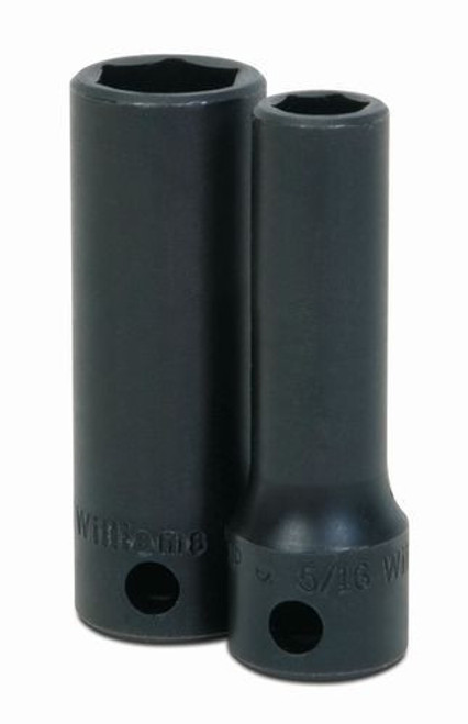 Williams 7/16 Williams 3/8 Dr Deep Impact Socket 6 Pt - 12-614 Williams 7/16 Williams 3/8 Dr Deep Impact Socket 6 Pt - 12-614