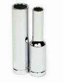 5MM Williams 1/4" Dr Deep Socket 12 Pt - 30805 Pro Torque Tools