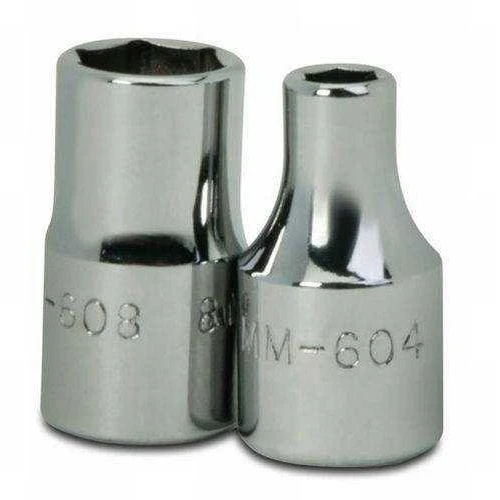 4MM Williams 1/4" Dr Shallow Socket 6 Pt - MM-604