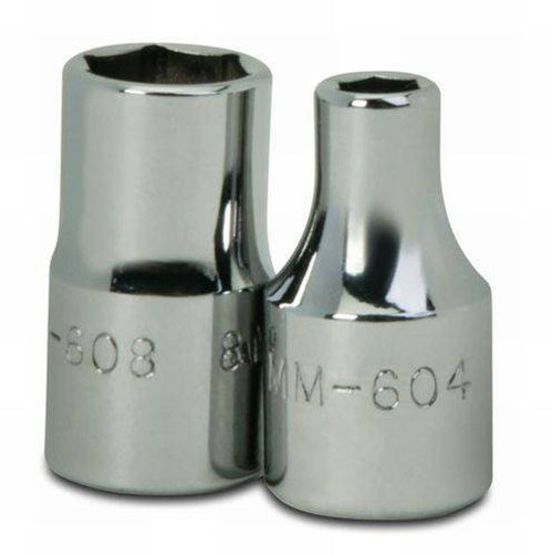 Williams 5MM Williams 1/4 Dr Shallow Socket 6 Pt - MM-605