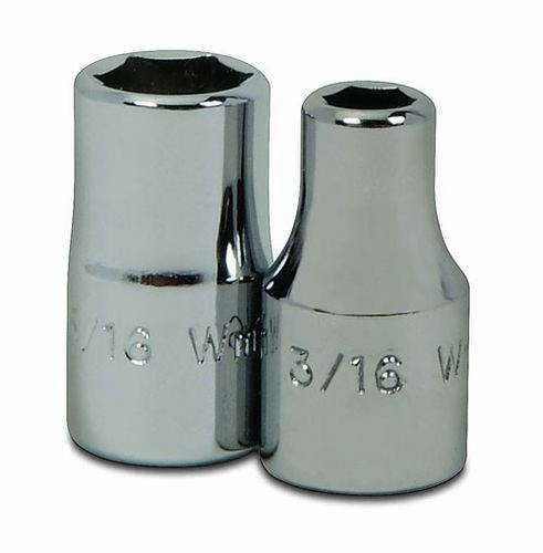 5/32" Williams 1/4" Dr Shallow Socket 6 Pt - M-605 Pro Torque Tools