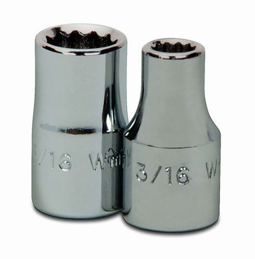 Williams 9/32 Williams 1/4 Dr Shallow Socket 12 Pt - 30209