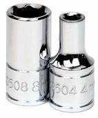 4.5MM Williams 1/4" Dr Shallow Socket 6 Pt - 30598 Pro Torque Tools