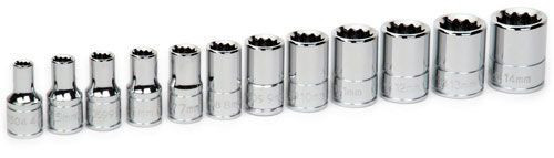 Williams 4 - 14MM Williams 1/4 Dr Shallow Socket Set 12 Pt 12 Pcs - 30925 Williams 4 - 14MM Williams 1/4 Dr Shallow Socket Set 12 Pt 12 Pcs - 30925