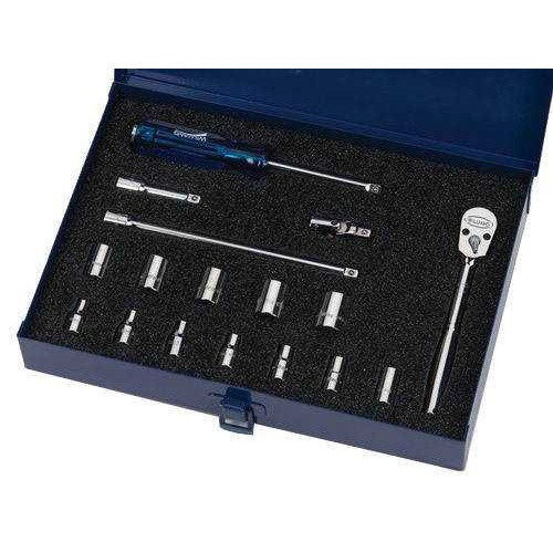 4 - 14MM Williams 1/4" Dr Shallow Socket Tool Set 6 Pt 17 Pcs - MSM-17HF
