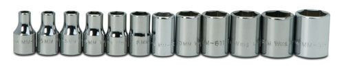 Williams 4 - 14MM Williams 1/4 Dr Shallow Socket Set 6 Pt 12 Pcs - MSM-12HRC Williams 4 - 14MM Williams 1/4 Dr Shallow Socket Set 6 Pt 12 Pcs - MSM-12HRC