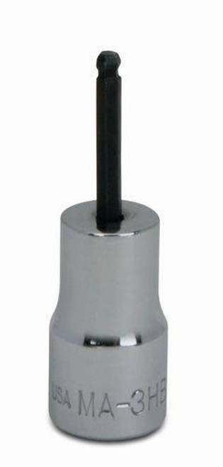 Williams 7/32 Williams 1/4 Dr Ball Hex Bit Socket - MA-7HBA