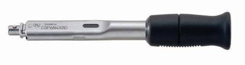 Tohnichi 5.3 - 26.5 In Lbs / .6 - 3Nm Tohnichi Interchangeable Head Preset Torque Wrench - CSP3N4x8D