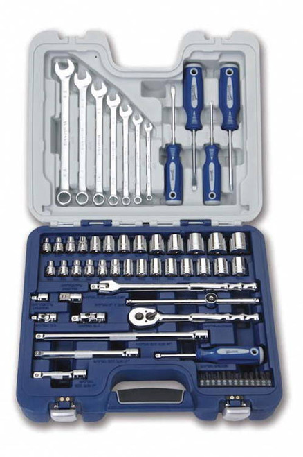 Williams 63 Piece Williams 3/8 Dr Socket, Screwdriver, and Wrench Set - JHW50605B
