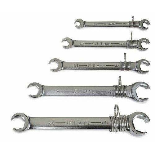 SAE Williams Flare Nut Wrench Set - 5 Pcs - WS-14-TH
