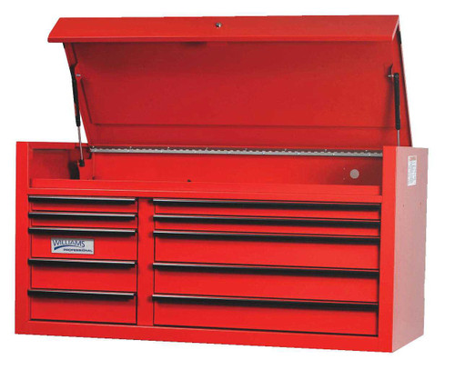 55" Williams Deep 10-Drawer Tool Chest - Red - JHWW55TC10 Pro Torque Tools