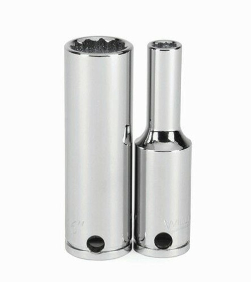 Williams 1/4 Williams 3/8 Drive Tools At Height Deep Socket - 12 Pt - 31408-TH Williams 1/4 Williams 3/8 Drive Tools At Height Deep Socket - 12 Pt - 31408-TH