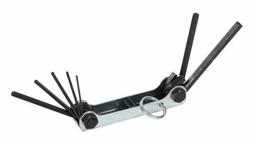 Williams Tools At Height Folding Hex Key Set - 9 Pcs - WS-46-TH Williams Tools At Height Folding Hex Key Set - 9 Pcs - WS-46-TH