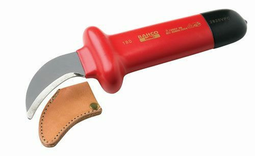 Bahco 1000V Knife with Curved Blade - 2820VPC Bahco 1000V Knife with Curved Blade - 2820VPC