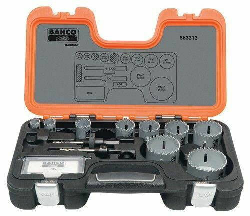 Bahco Professional Carbide-Tip Holesaw Set 13 Pcs - 863313
