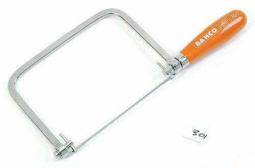 6 1/2" Bahco Coping Saw with Wooden beech handle - 301 Pro Torque Tools