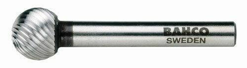 Bahco 1/4 Bahco Rotary Burrs Spherical - Medium Toothing - HSSG-D0606M