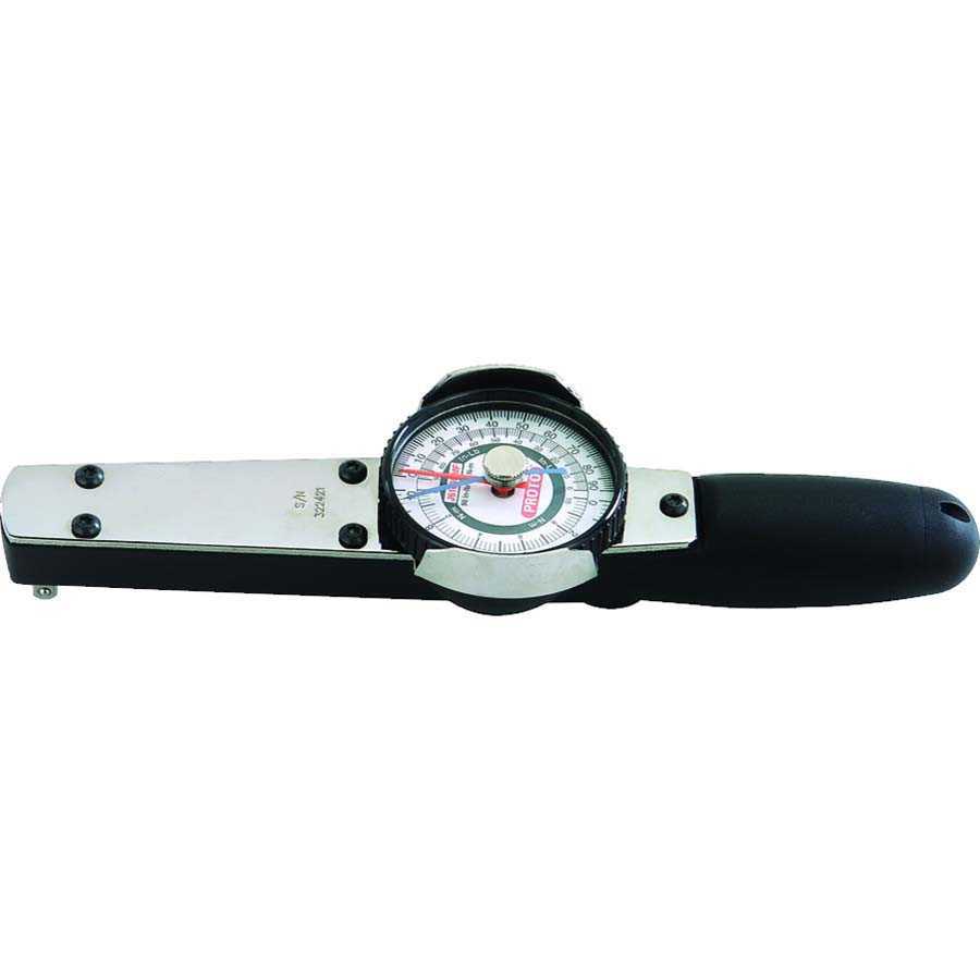 1/4 Dr 30 In Lbs / 35 cm kg Proto Dial Torque Wrench J6168F