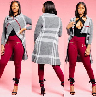 Cozy Cardigan (GREY)