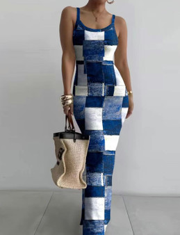 Never Late Denim Dress