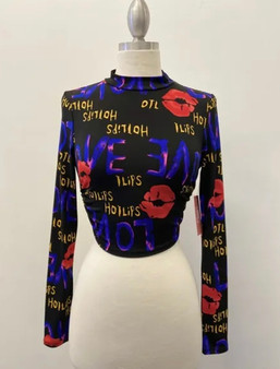 Hot Lips Crop