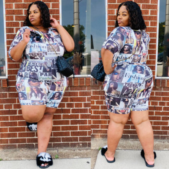 Front Page Plus Romper