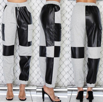 Leather Sweats