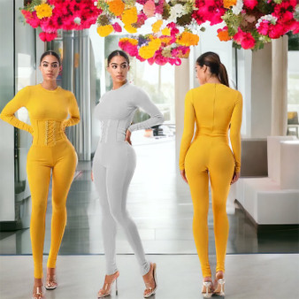 Fashion Corset Jumpsuit