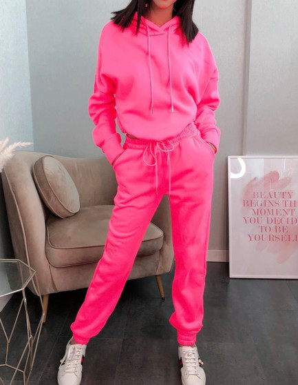 Hot Pink Tracksuit
