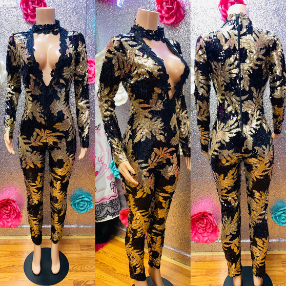 Premium Sequin Jumpsuit