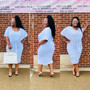 Plus Tie Dress