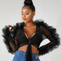 Crush Ruffle Top