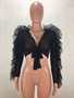 Crush Ruffle Top