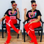 Reflective Leggings (Red)
