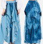Denim Flare Maxi