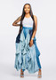 Denim Flare Maxi