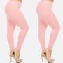 Plus Stretch Leggings (PINK)