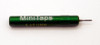 0.60UNM Plug Go Gage pitch .15mm; UNM stands for United National Miniature the American Metric miniature Thread standard. Precision Thread Gage made of High Speed Steel then hardened. Picture is representative of part,  We have two pieces in stock.  Brand is;" MiniTaps" made specifically for us in Switzerland