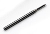 M1 (1.00 UNM) Thread Tap
2 Flute Plug
Made to ISO Standards
Thread Pitch 0.250mm
Threading Length Approximate 4.0mm
Shank 0.060"
Made from Hardened High Speed Steel
Designed for production tapping in automatic screw machines, tappers, CNC lathes, and CNC mills.
Overall length of tap is 25mm (.984") threaded length (tip to end of thread) 4.0mm (0.160"). Lengths can vary slightly between batches.