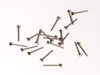 Hex Head 1.0mm Pin Rivet Brass 25 Count #15004SS