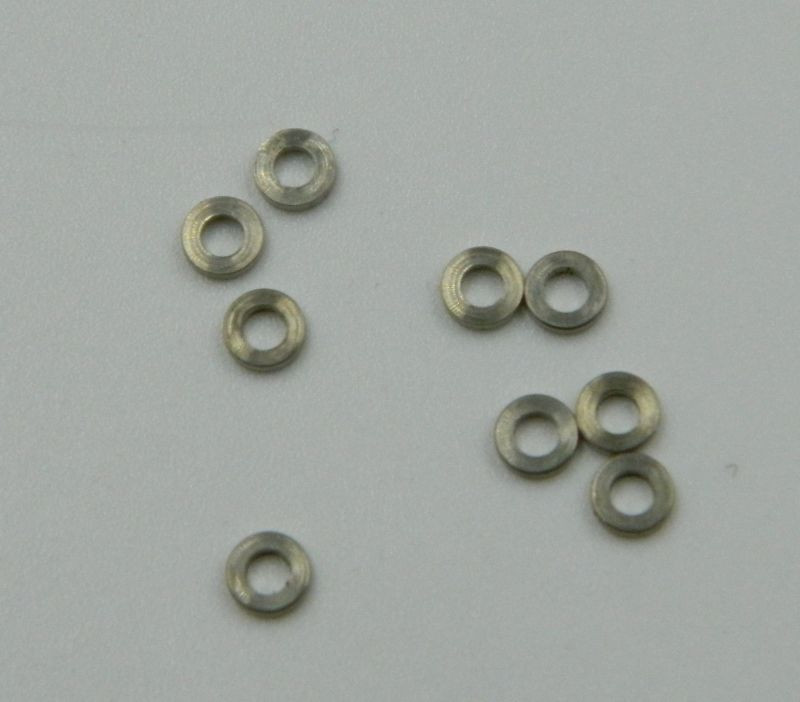 Washer M1.4 metal 100 count #11431