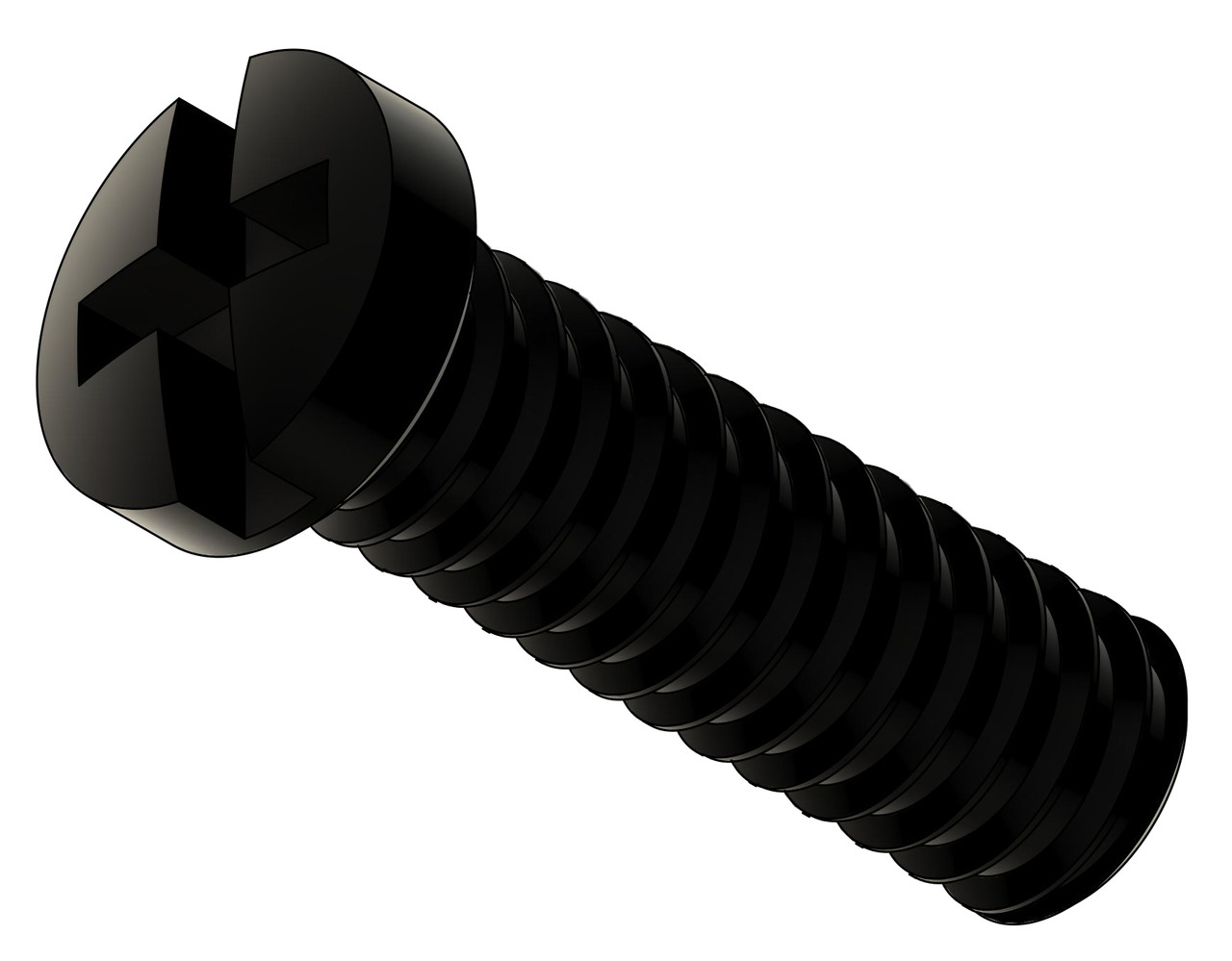 Machine Screw Pan Head with Philips X-Slot Drive

Thread M1.4, Pitch .30mm, Threaded Length 4.3mm, Overall Length 5.0mm, Head 2.0mm

Stainless Steel Colored Matte Black. Jewelry Grade Finish.
Price is for 100 count package with bulk pricing available.

Please contact us for any additional questions or information.