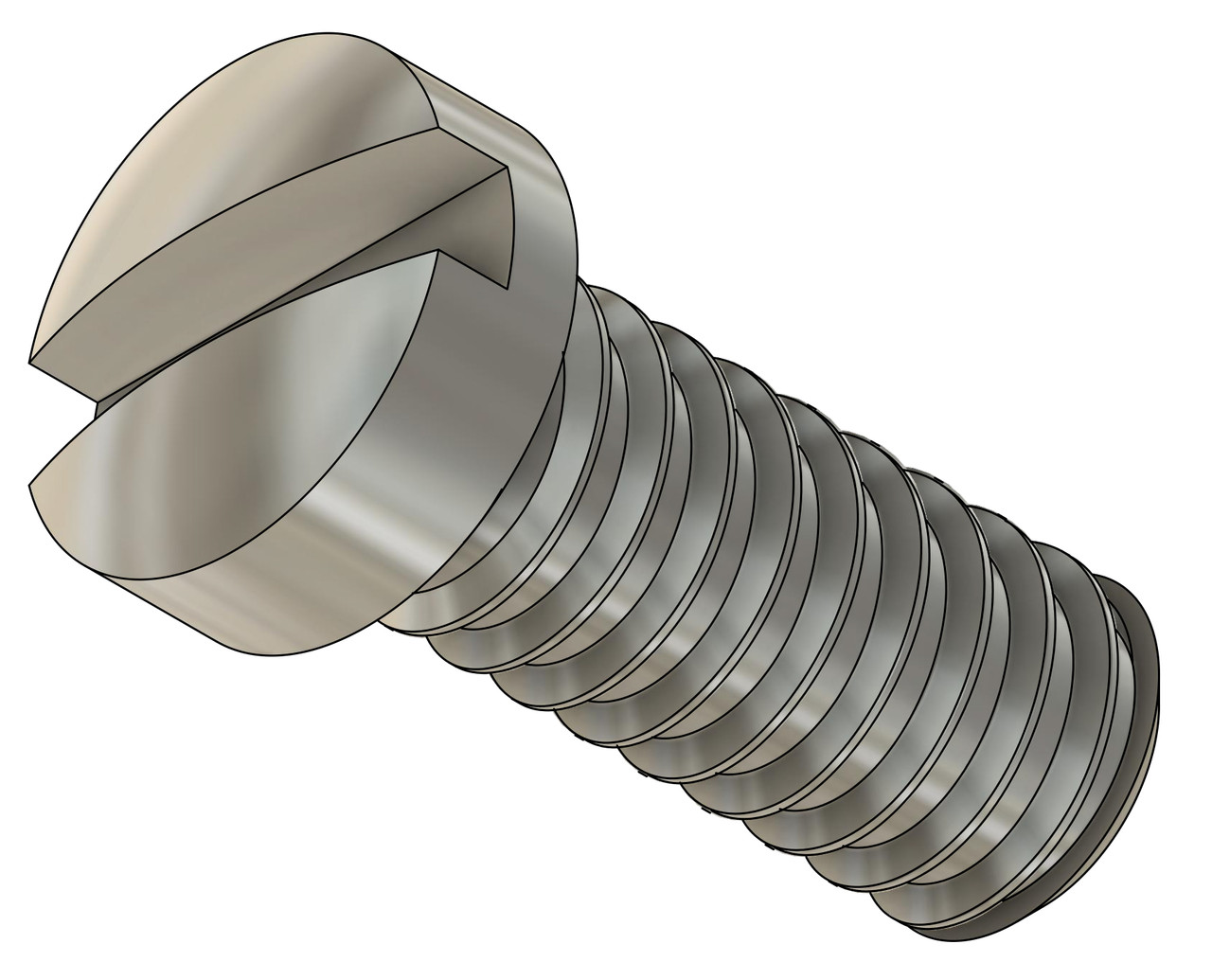 Machine Screw Special, Small Head  Thread M1.4 (1.40UNM,) Pitch .30mm, Overall Length (OAL) 4.0mm, Threaded Length (Shank) 3.2mm / 1/8" max, Head 2.0mm

 Stainless Steel, Finish Color Silver  Made on precision screw machines.  Price is for 100 count package with bulk pricing available.

 Please contact us for bulk pricing pricing or any additional questions or information.