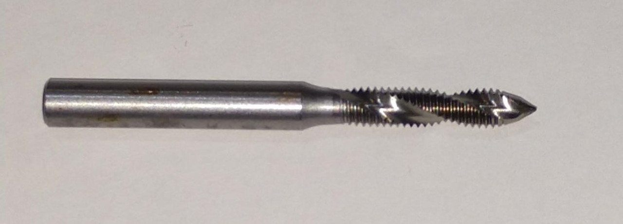 M4.0 Thread x .70mm Pitch Plug Tap, Spiral 2 Flute, HSS #22402