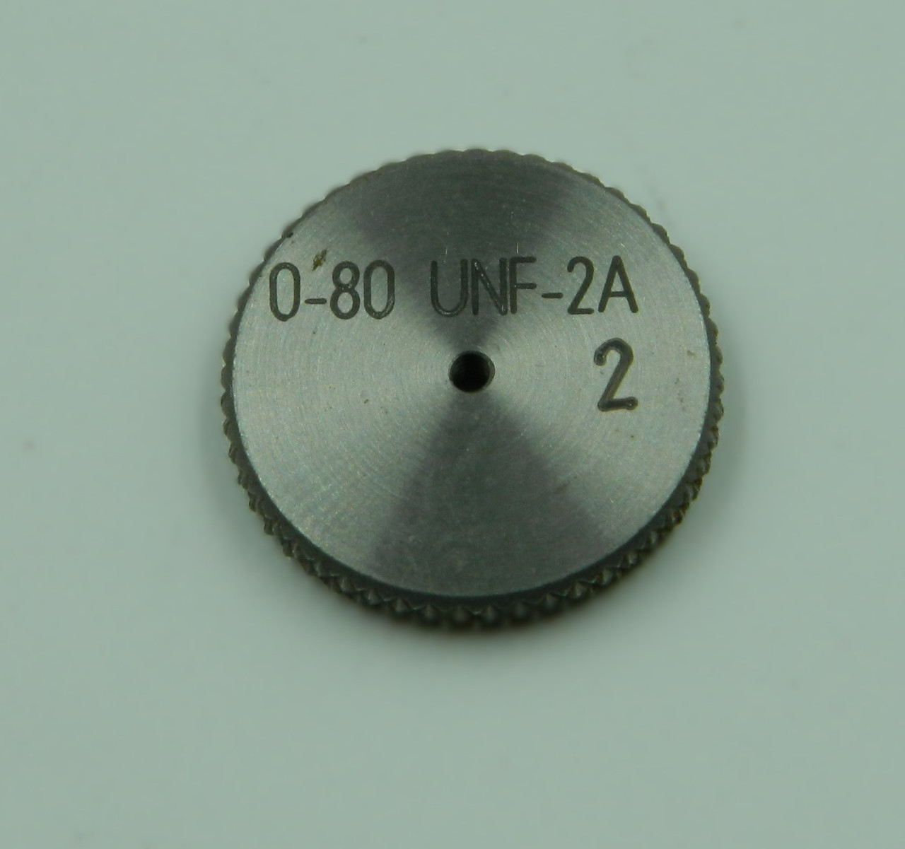 0-80 UNF-2A Thread Ring Gage, HSS Go  #31534-Go