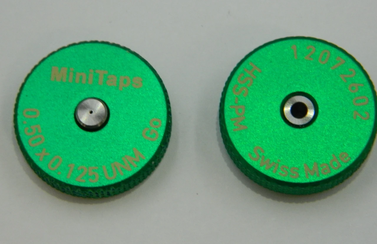 0.50 UNM / M.5  x .125mm Thread Ring Gage, HSS GO  #32587